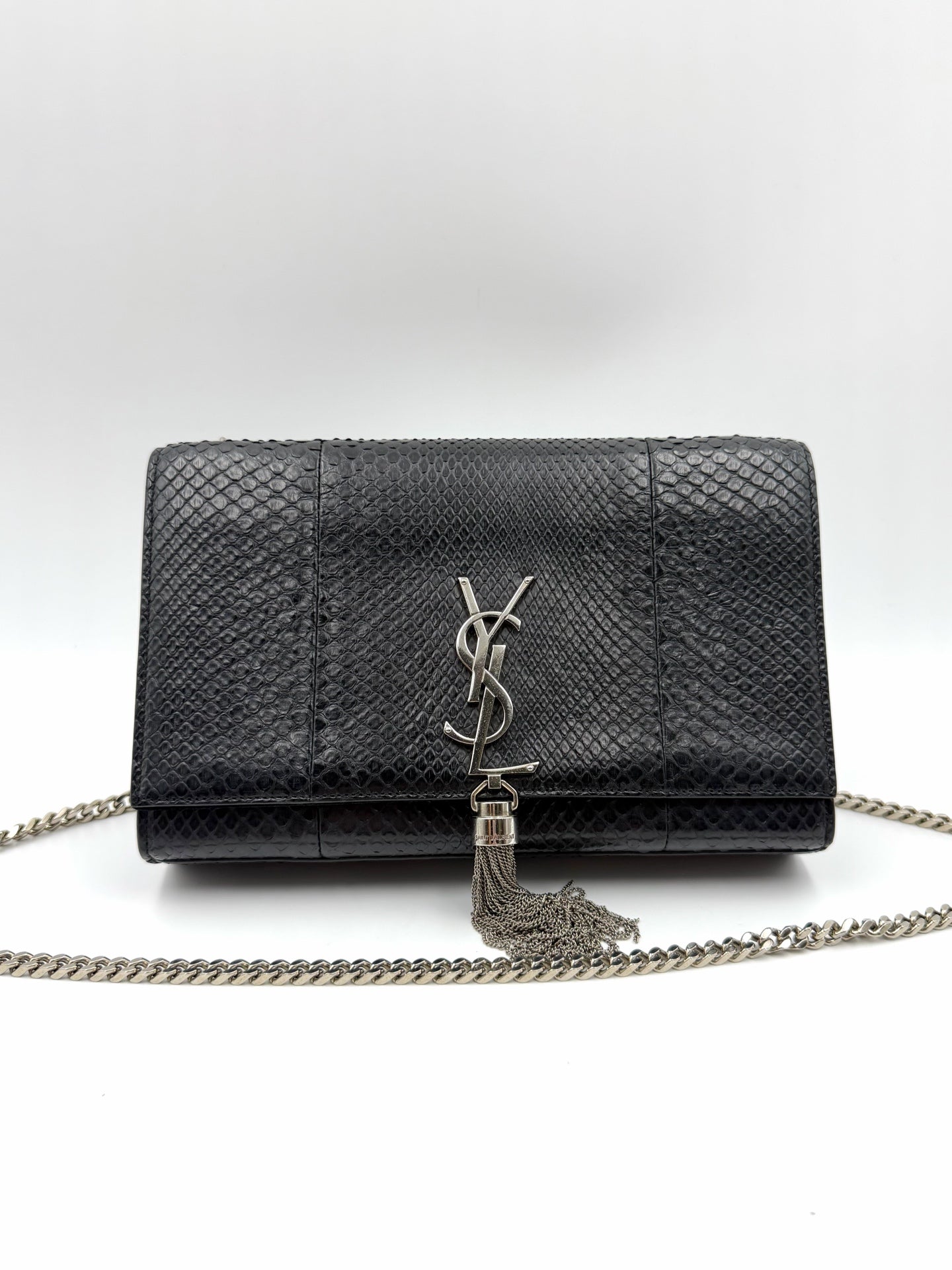 Saint laurent Leather Silver