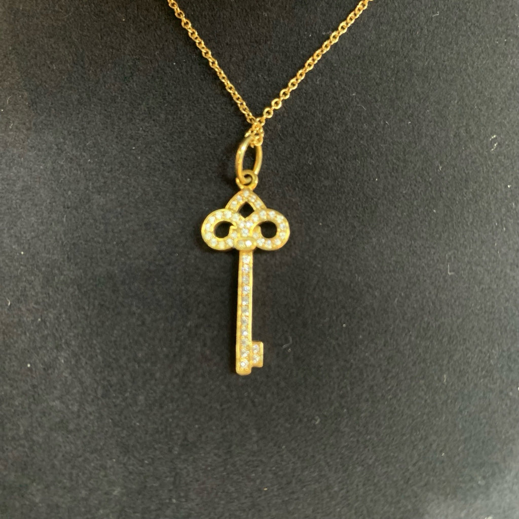 Tiffany Tiffany Keys Collection Approximately 2.54 cm | Total diamond weight 0.10 carats GRP10856