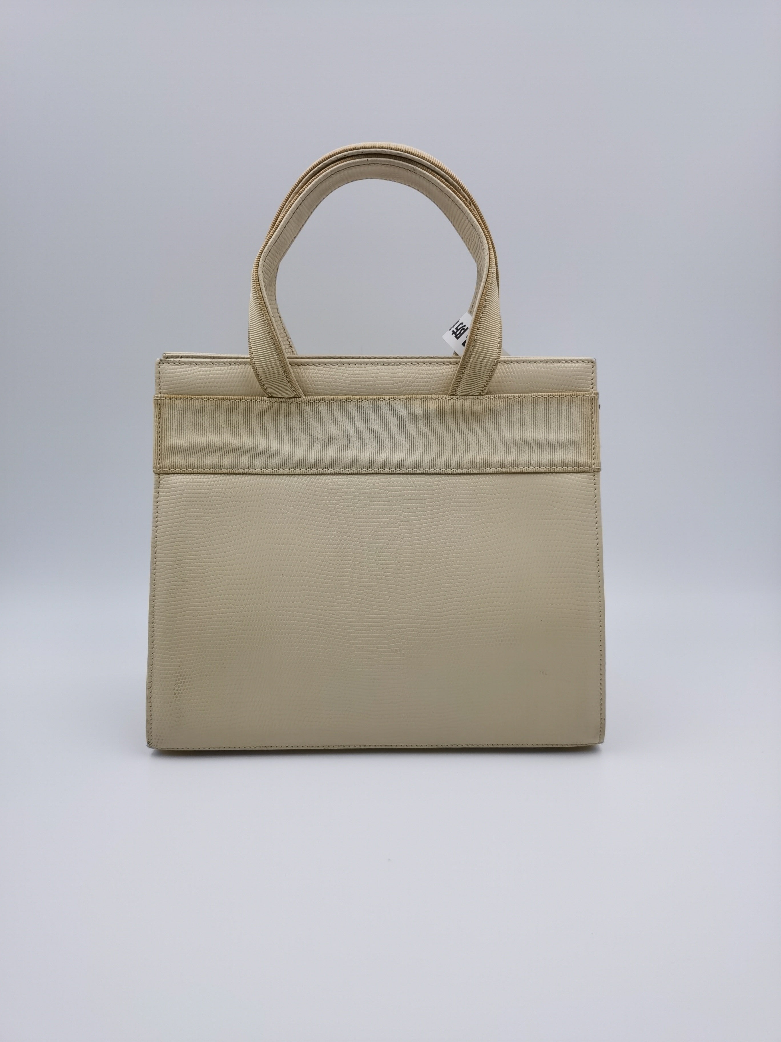 Salvatore Ferragamo Beige Satchel