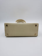 Salvatore Ferragamo Beige Satchel