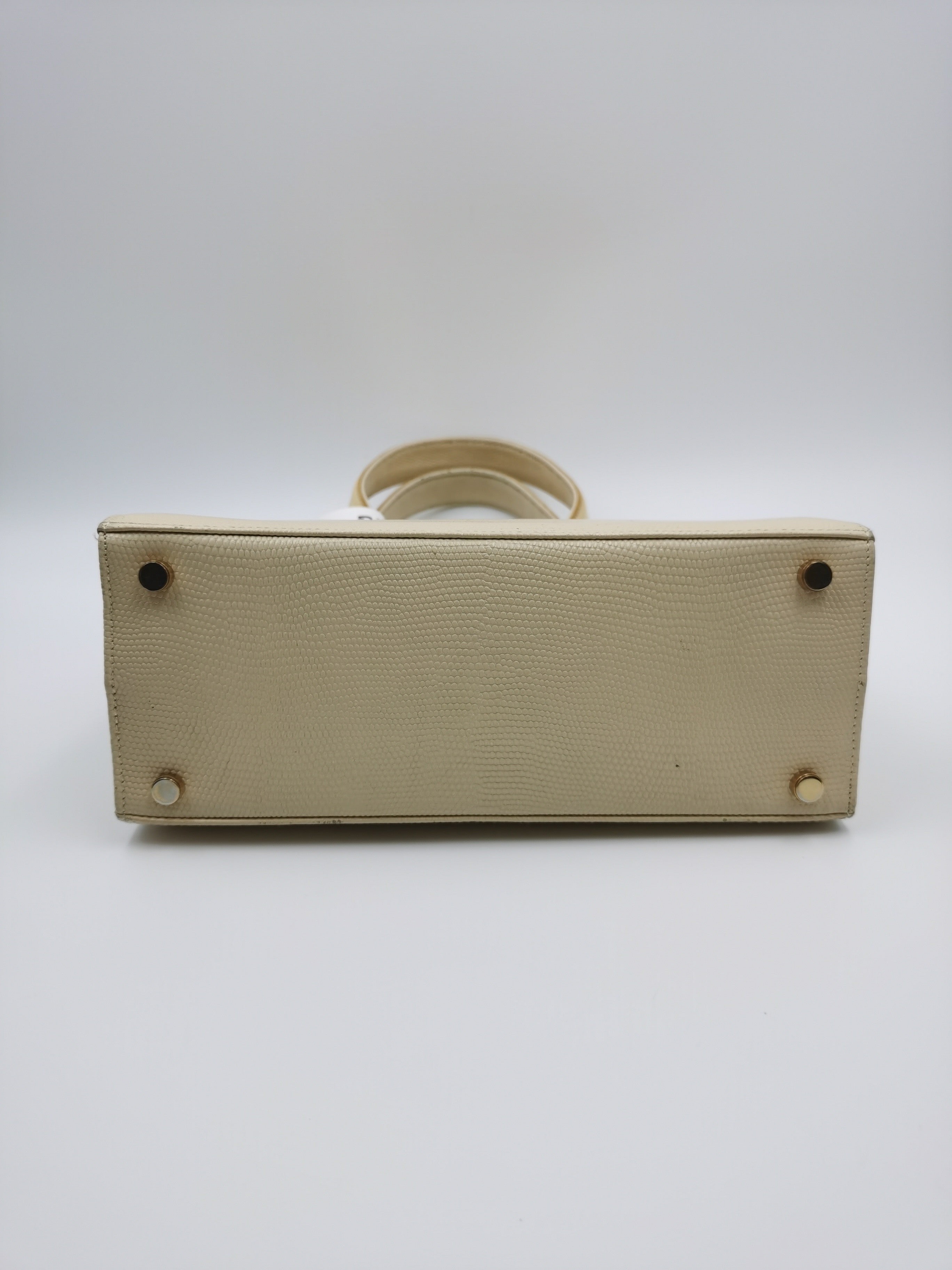 Salvatore Ferragamo Beige Satchel