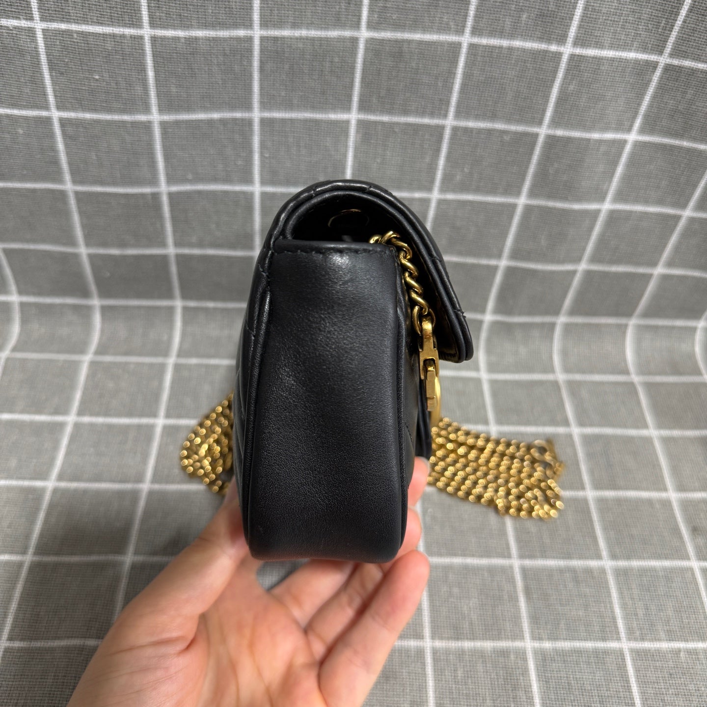 Gucci GG Marmont Collection Leather Black 476433 DTDCT 1000