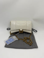 Balenciaga White Shoulder Bag