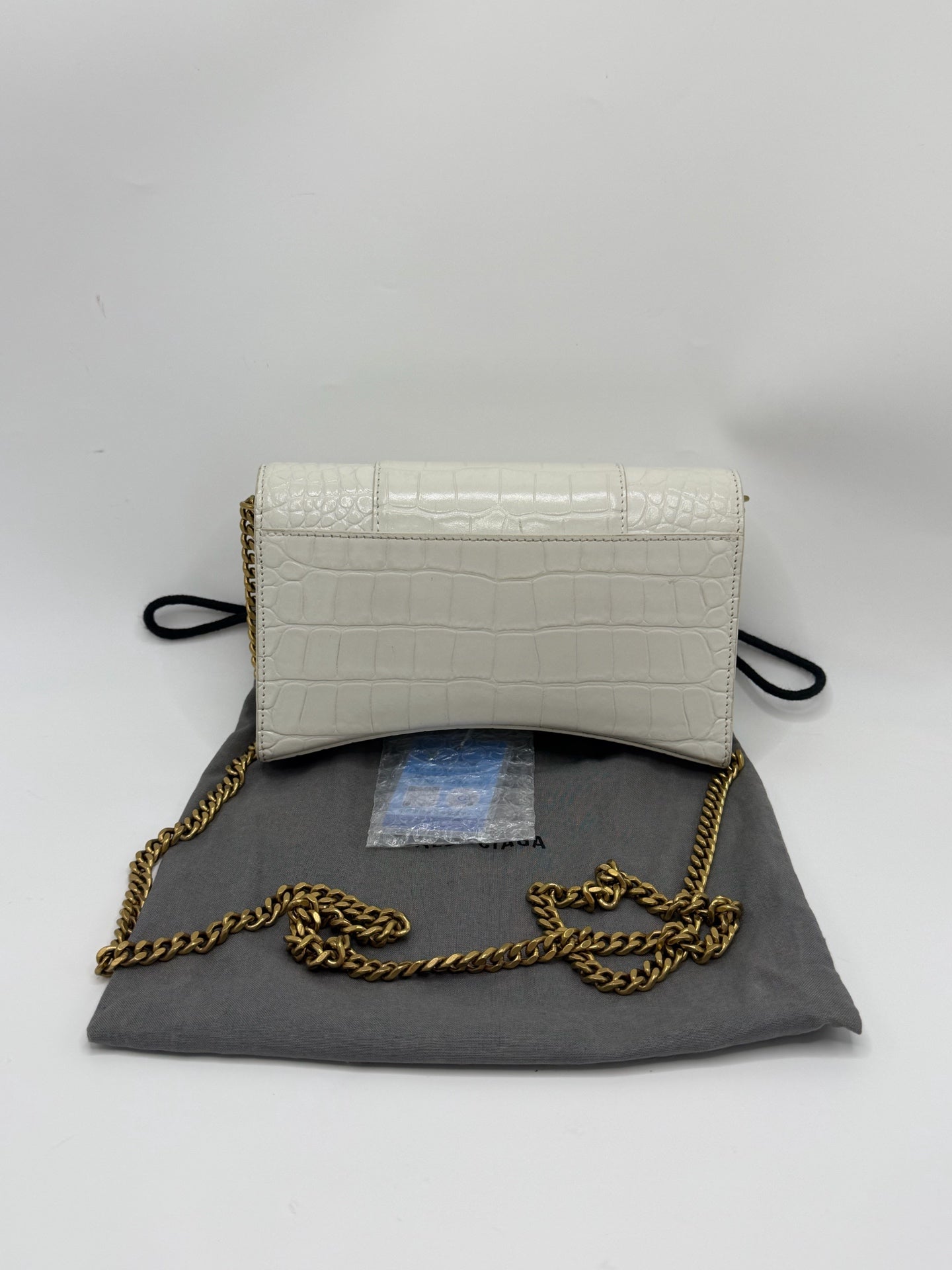 Balenciaga White Shoulder Bag