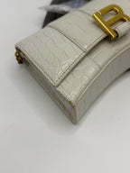 Balenciaga White Shoulder Bag