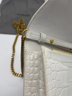 Balenciaga White Shoulder Bag
