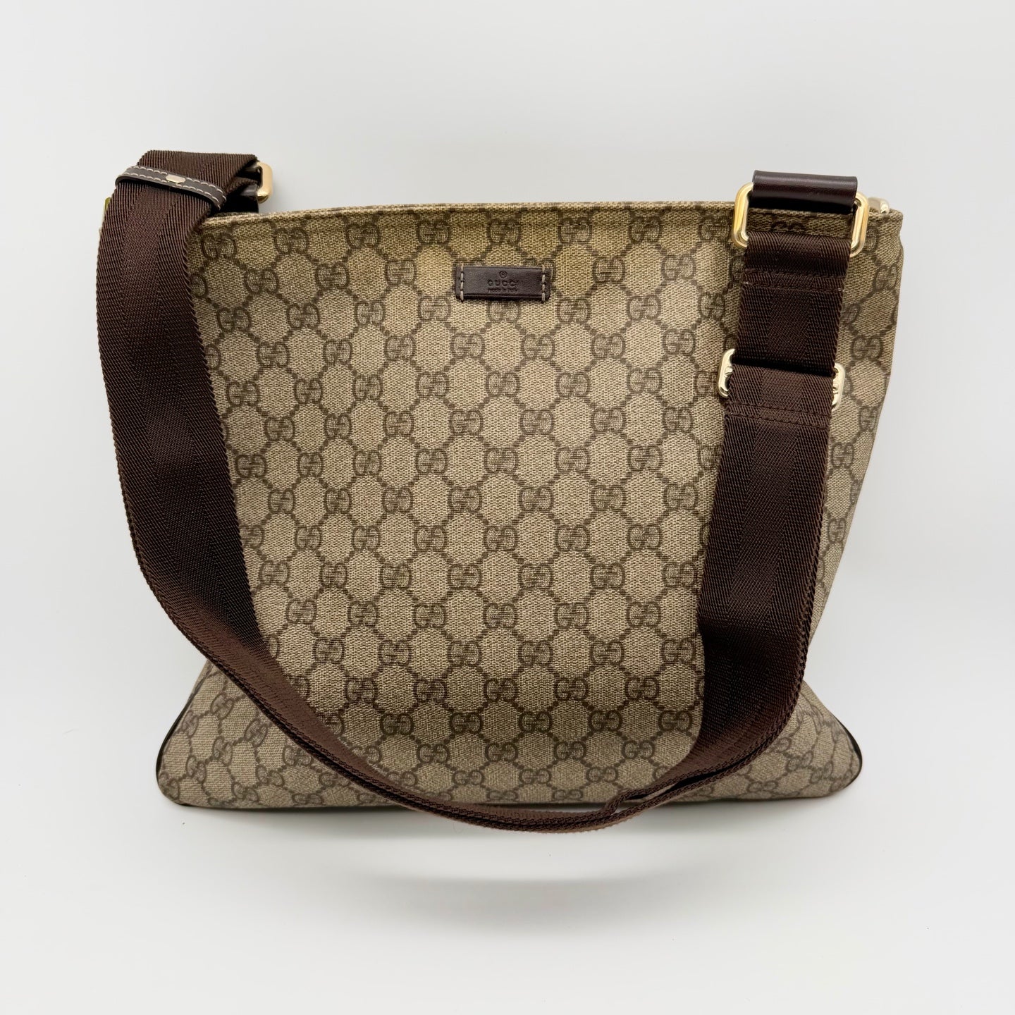 Gucci Canvas Shoulder Bag