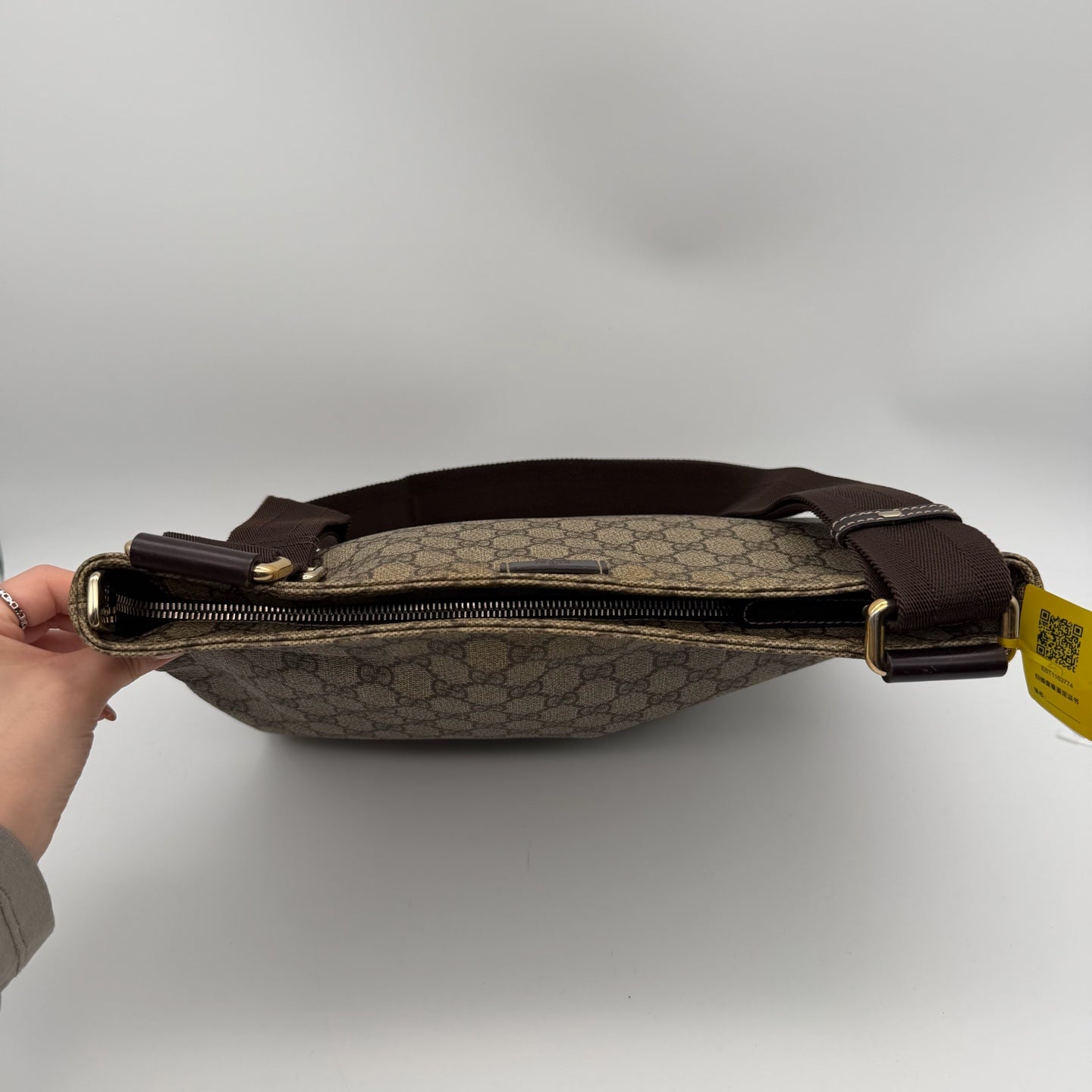 Gucci Canvas Shoulder Bag