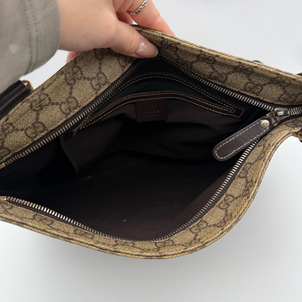 Gucci Canvas Shoulder Bag
