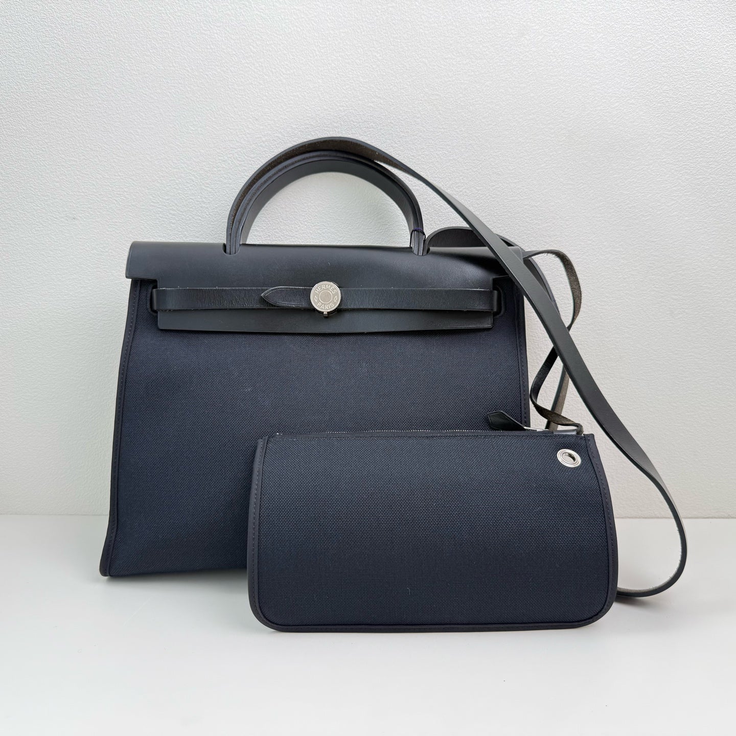 Hermes Black Satchel
