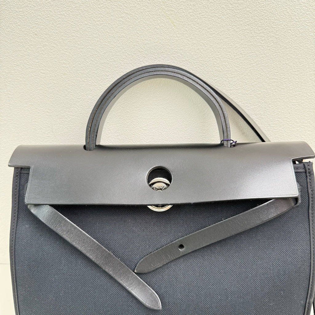 Hermes Black Satchel