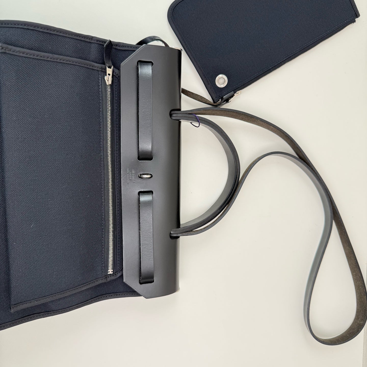 Hermes Black Satchel