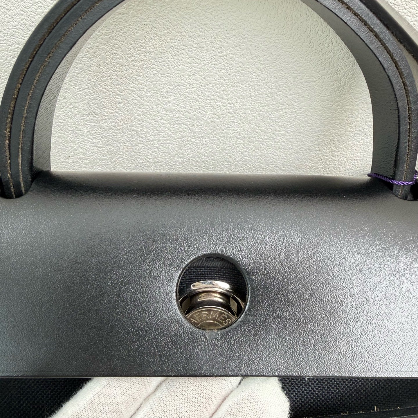 Hermes Black Satchel