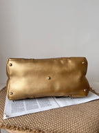 Gucci Gold Satchel