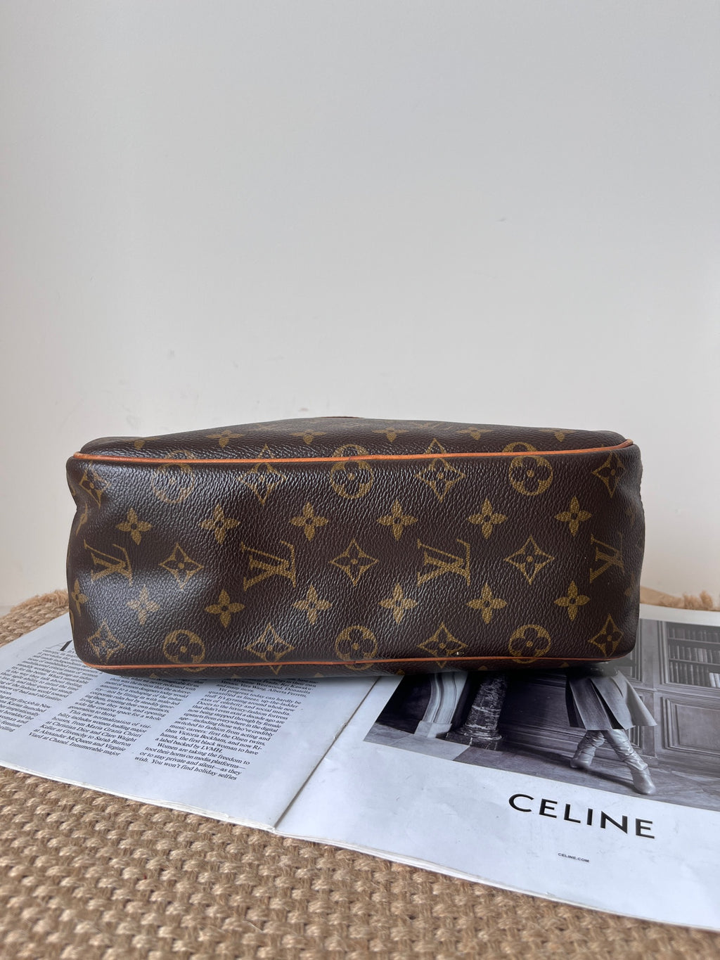 Louis Vuitton Leather Satchel
