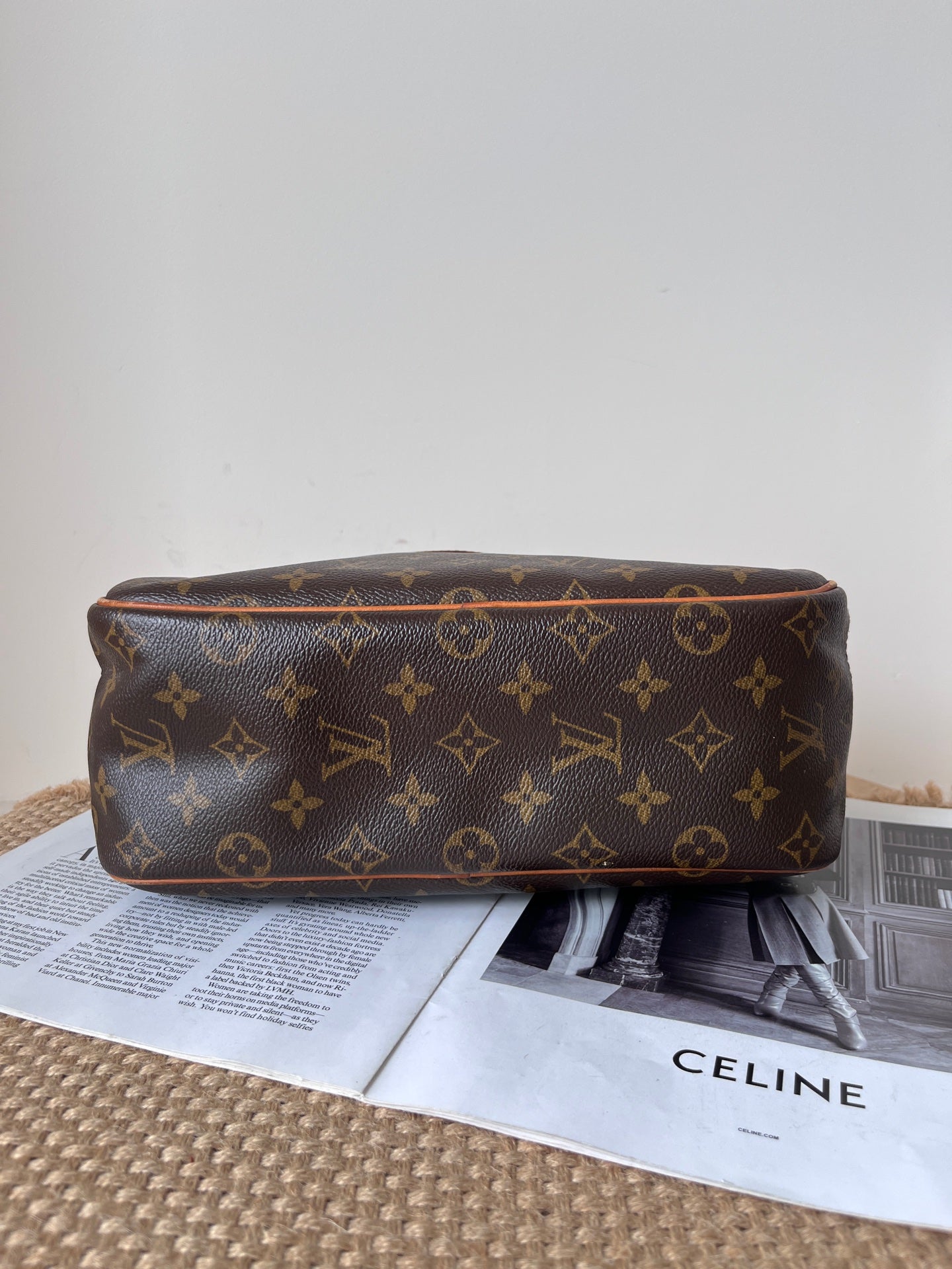 Louis Vuitton Leather Satchel