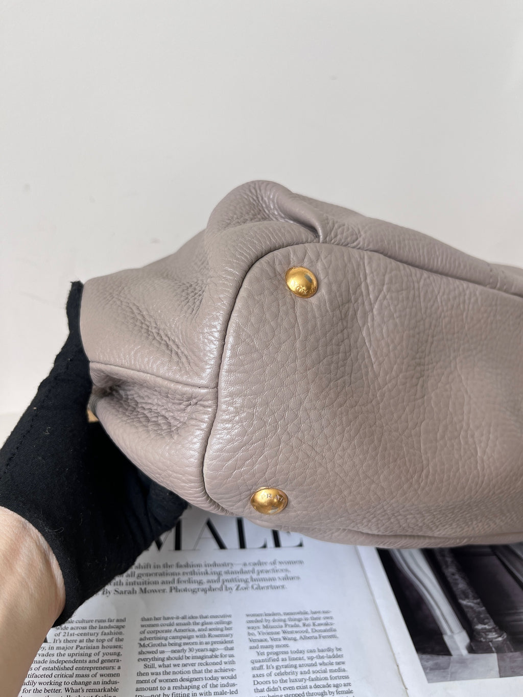 Prada Leather Satchel