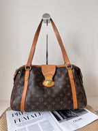 Louis Vuitton Leather Satchel