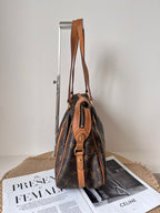 Louis Vuitton Leather Satchel
