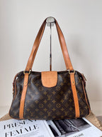 Louis Vuitton Leather Satchel