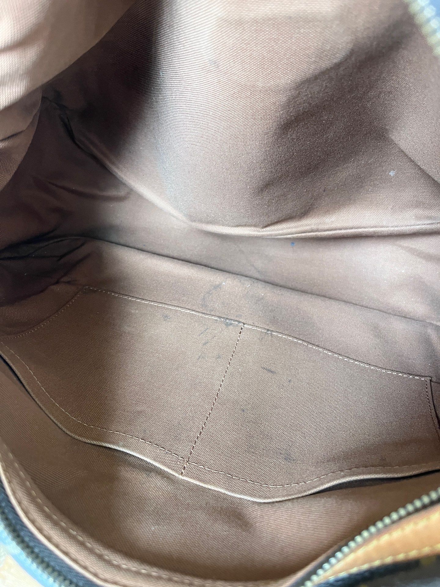 Louis Vuitton Leather Satchel