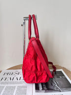 Prada Cordura Red Satchel