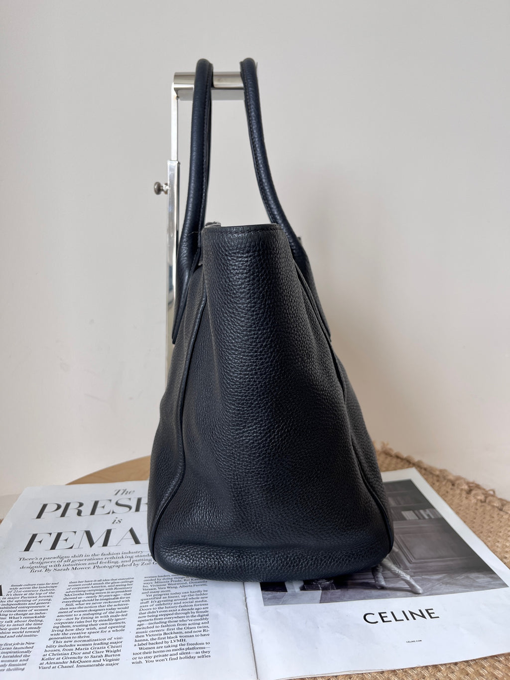 Louis Vuitton Leather Satchel