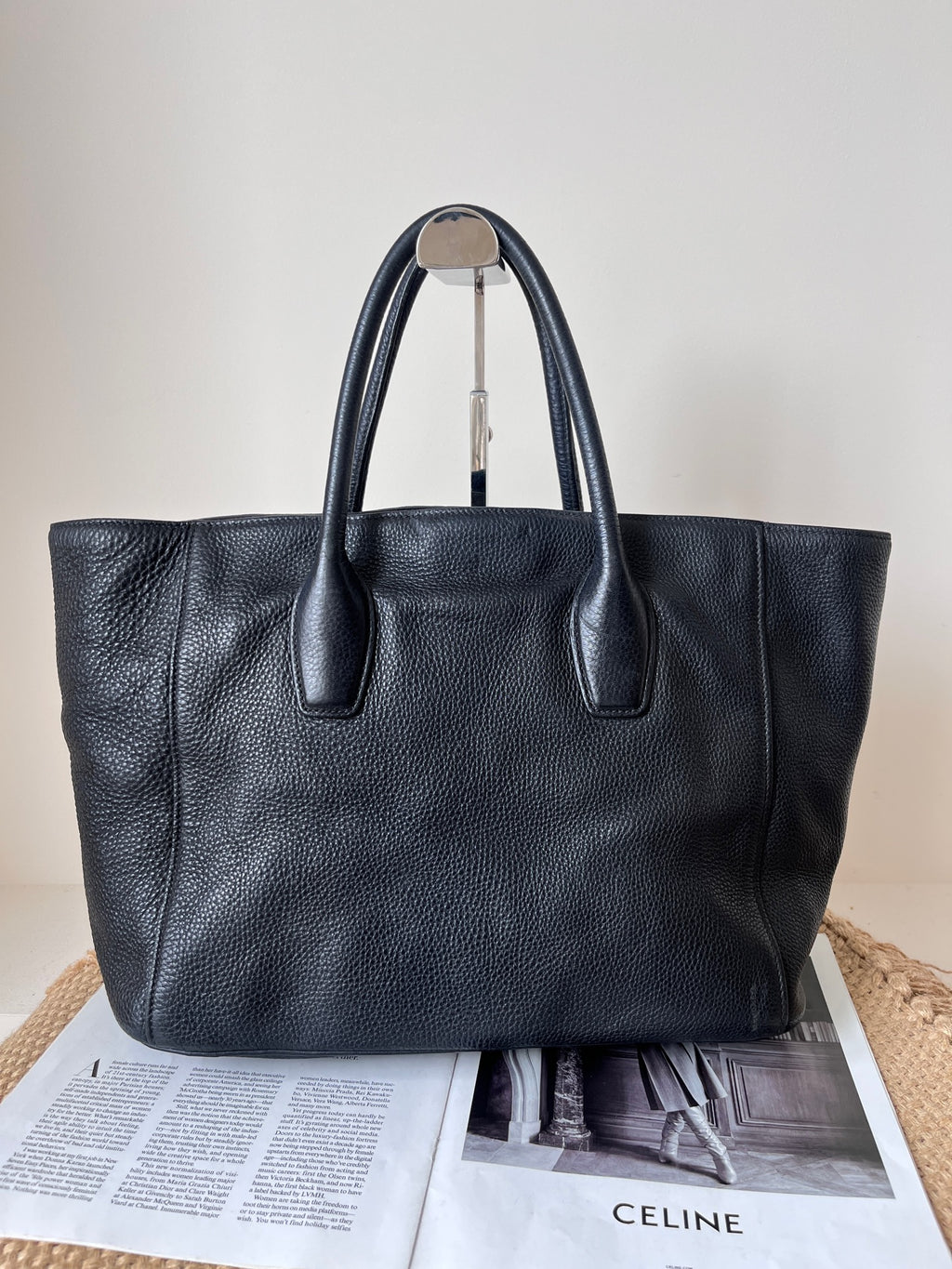 Louis Vuitton Leather Satchel
