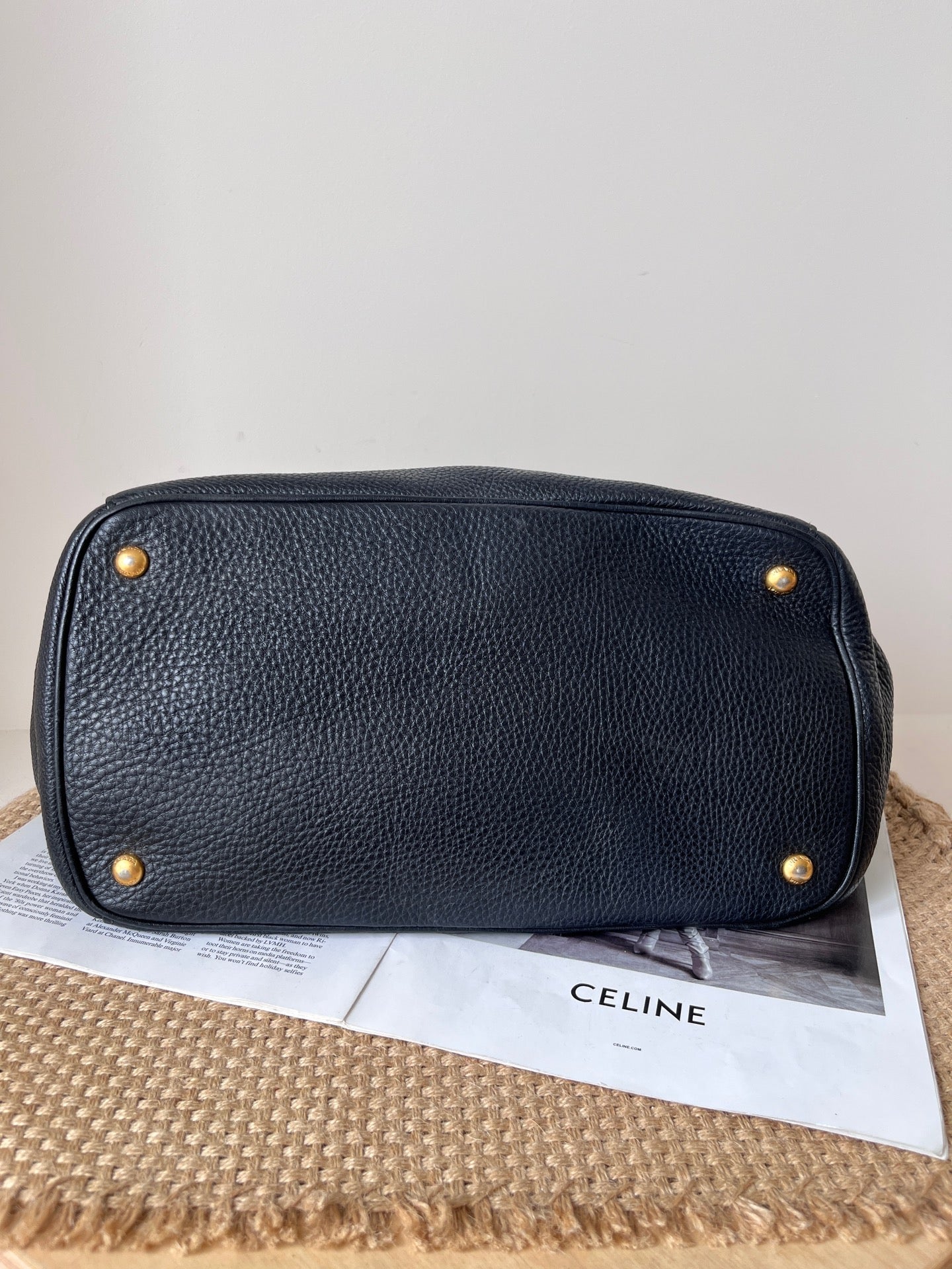 Louis Vuitton Leather Satchel