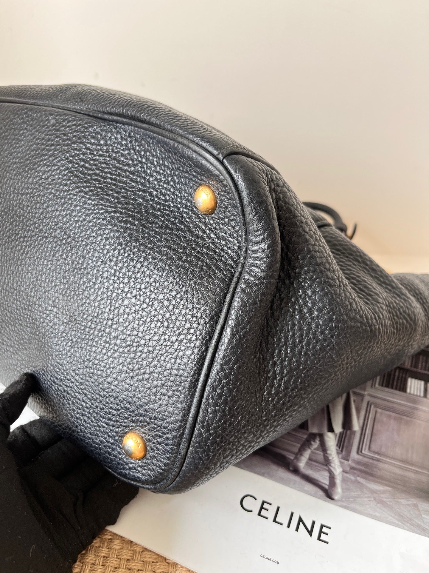 Louis Vuitton Leather Satchel