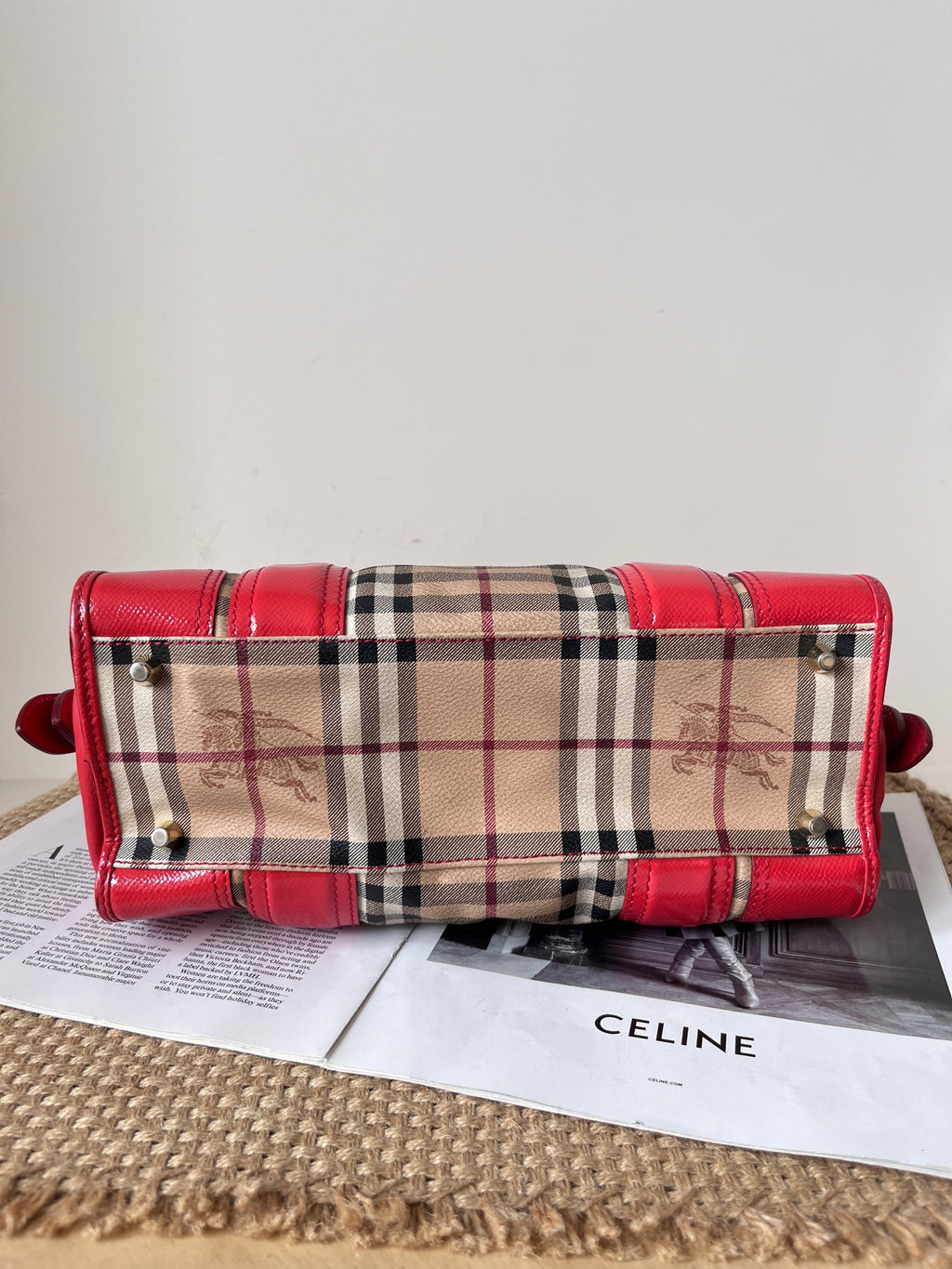 Burberry Leather Satchel
