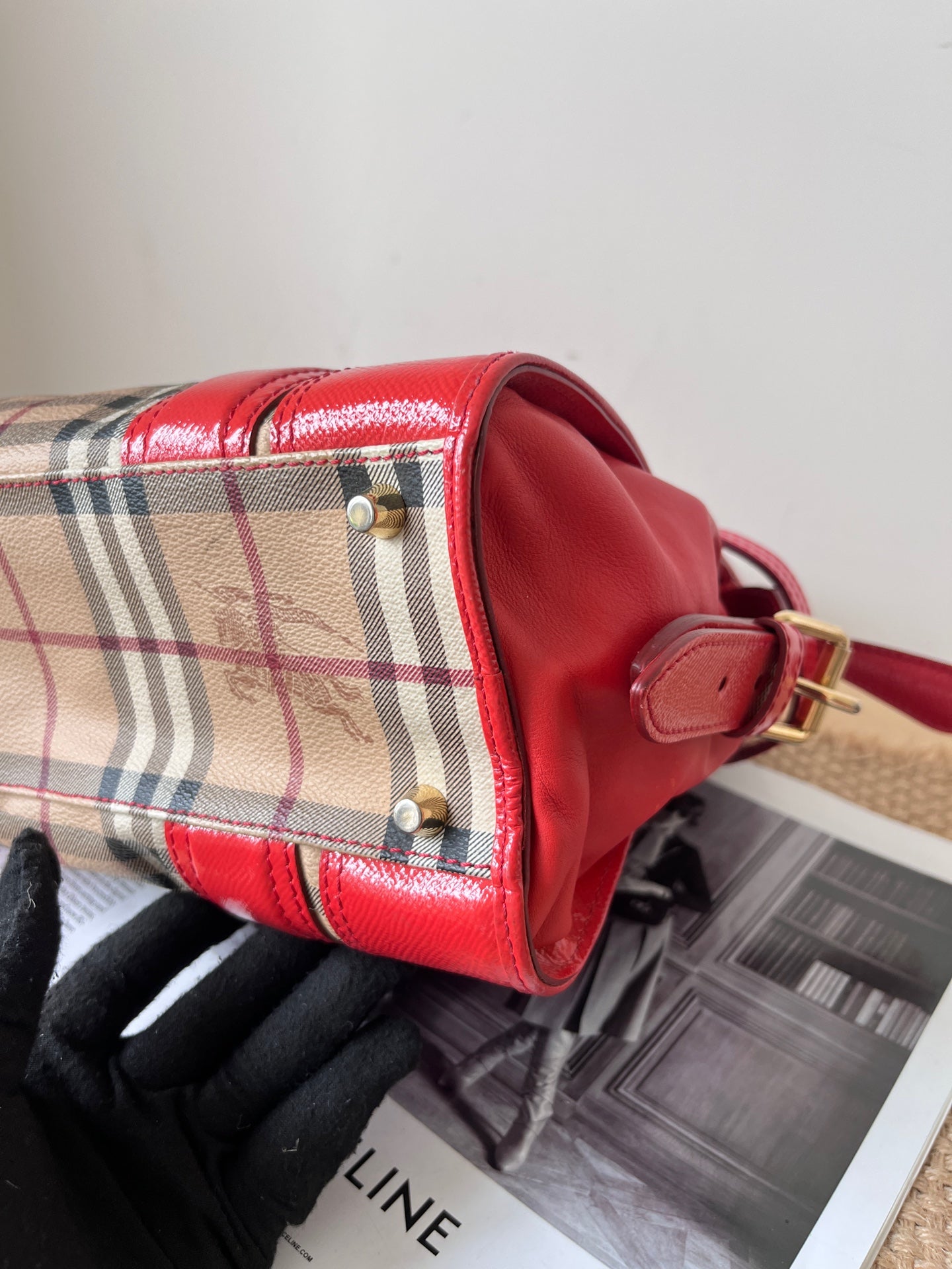 Burberry Leather Satchel