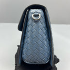 Bottega Veneta Blue Messenger Bag