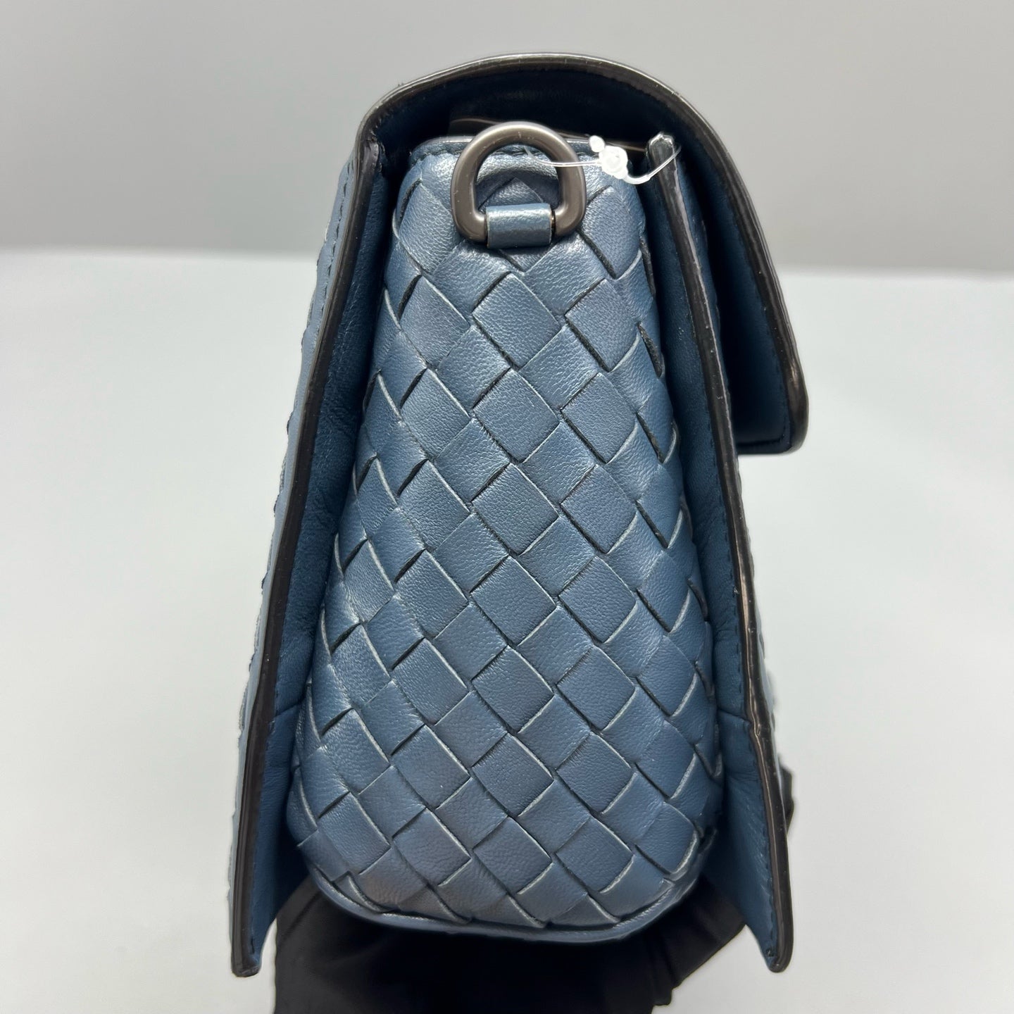 Bottega Veneta Blue Messenger Bag