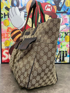 Gucci Canvas Beige Tote