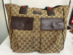 Gucci Canvas Beige Tote