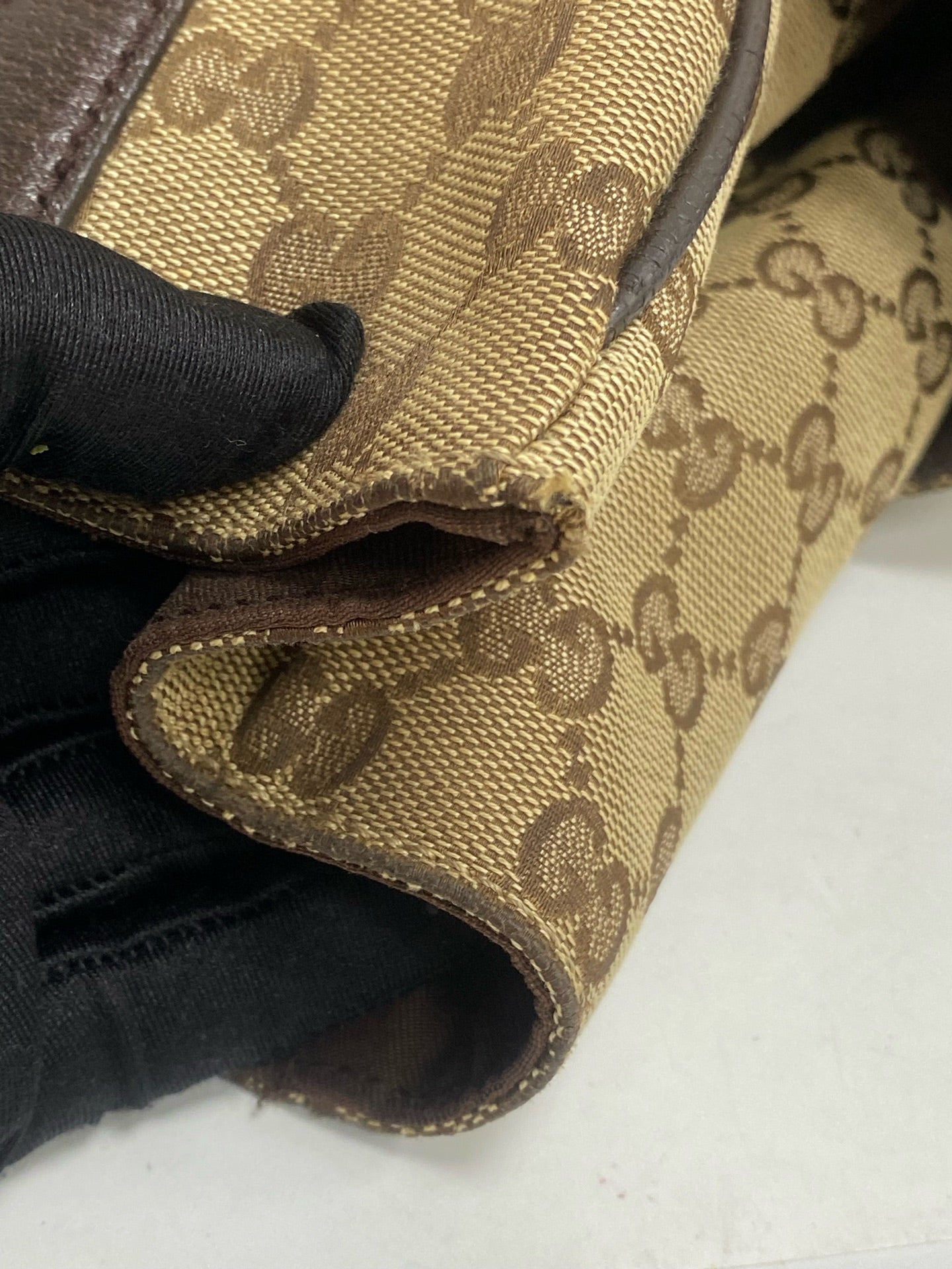 Gucci Canvas Beige Tote