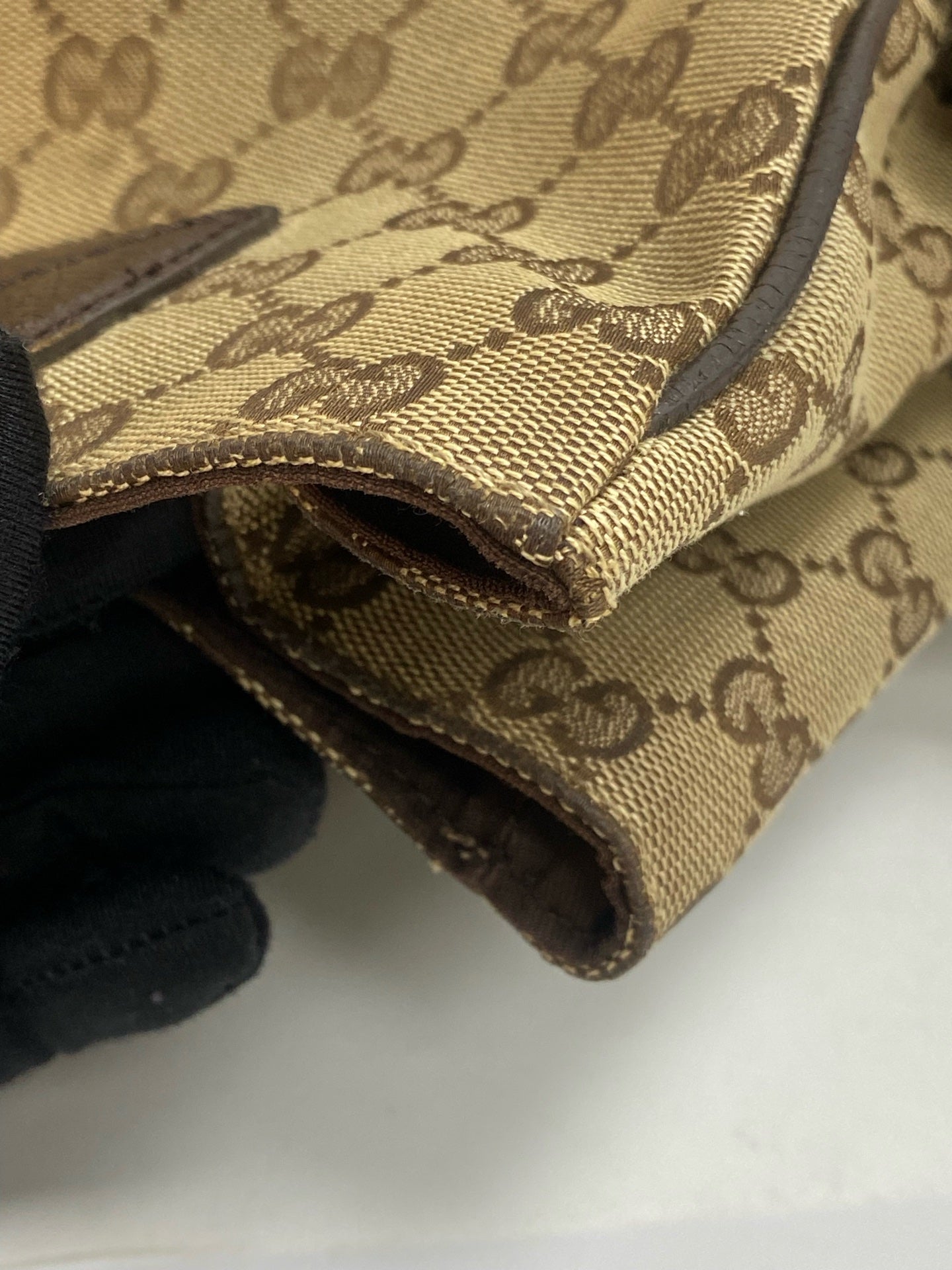 Gucci Canvas Beige Tote