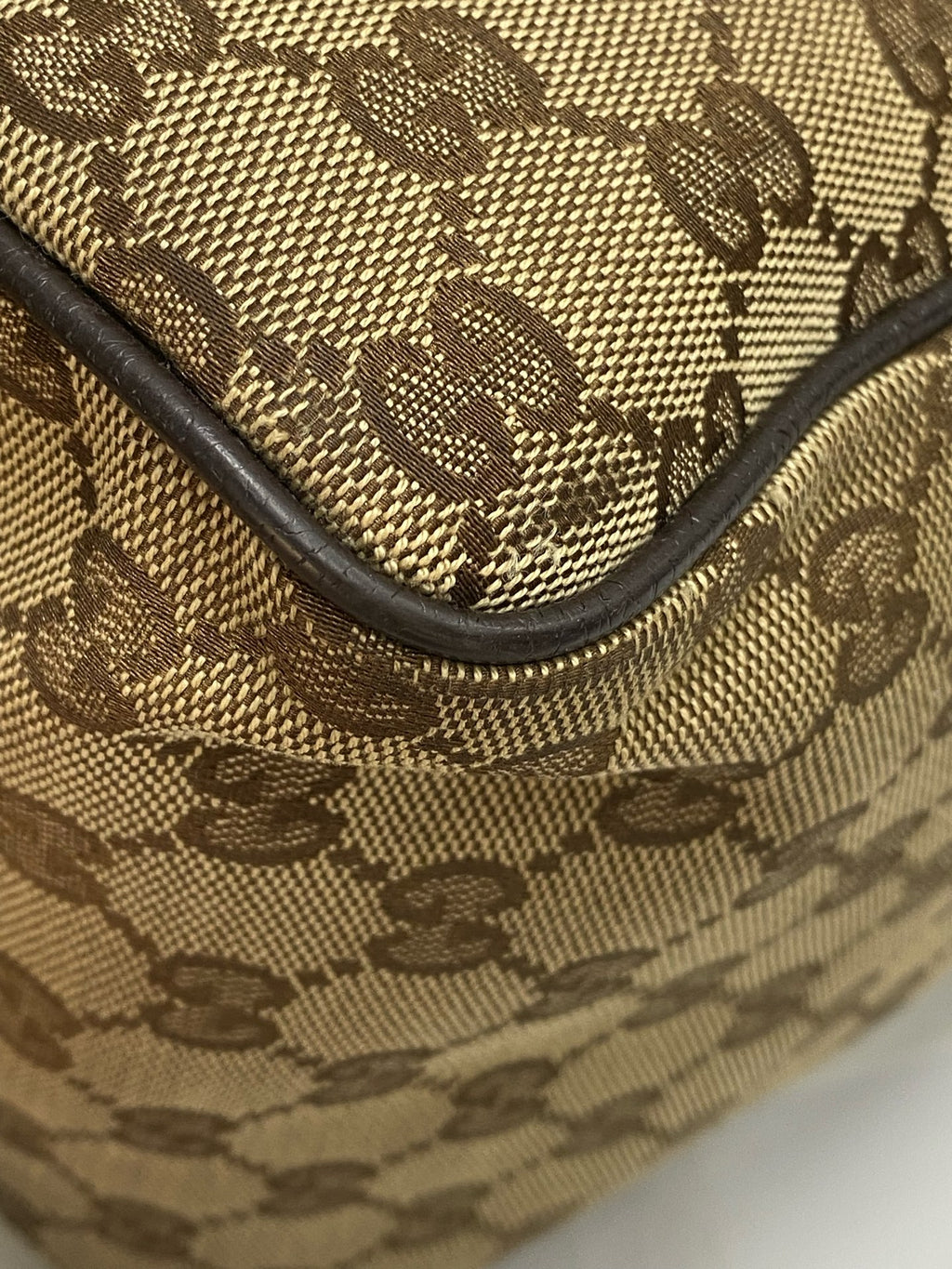 Gucci Canvas Beige Tote