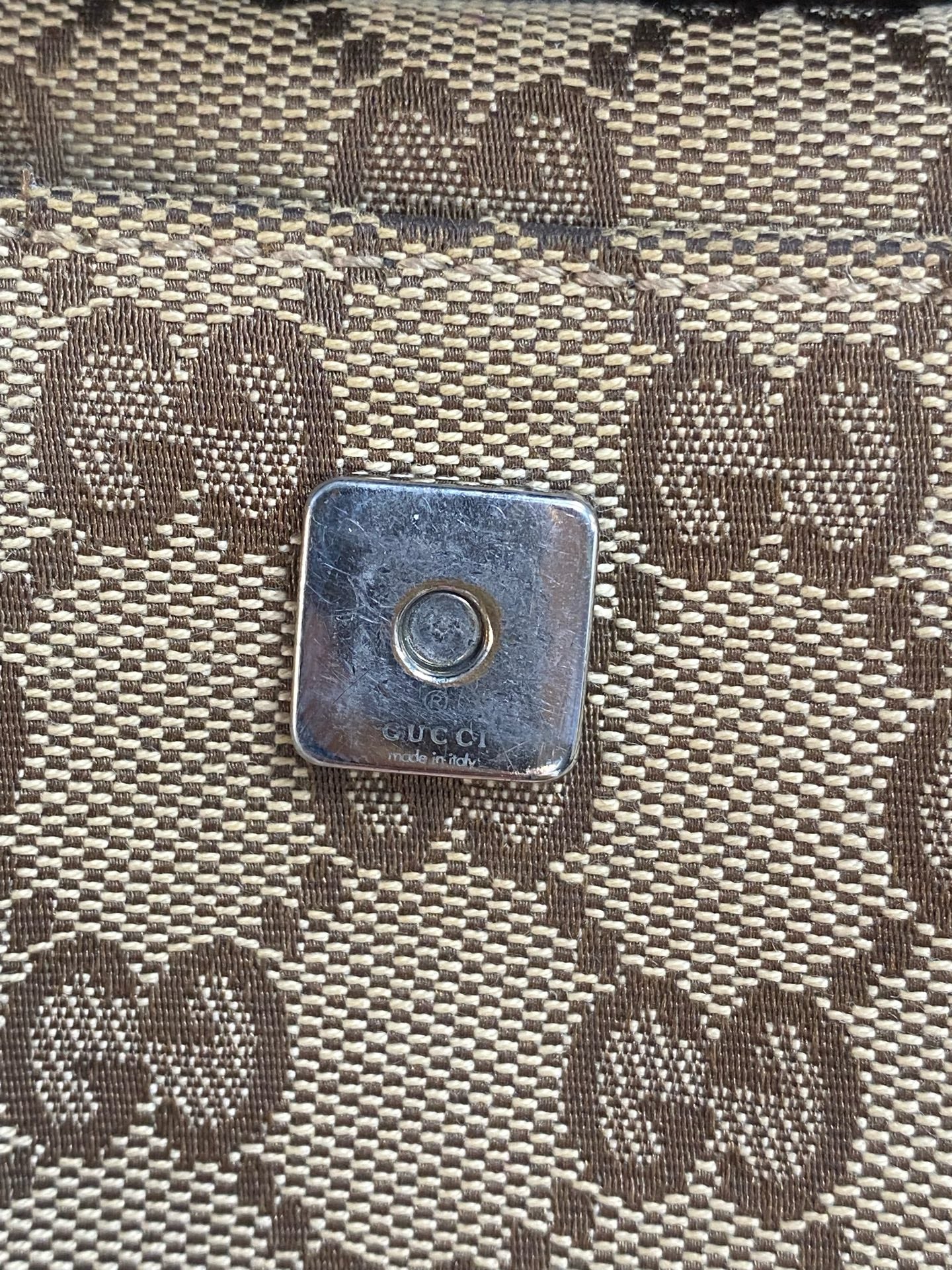 Gucci Canvas Beige Tote