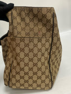 Gucci Canvas Beige Tote