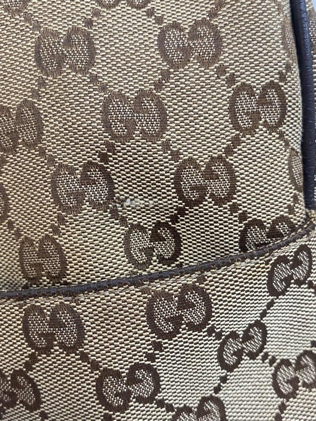 Gucci Canvas Beige Tote