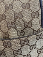 Gucci Canvas Beige Tote