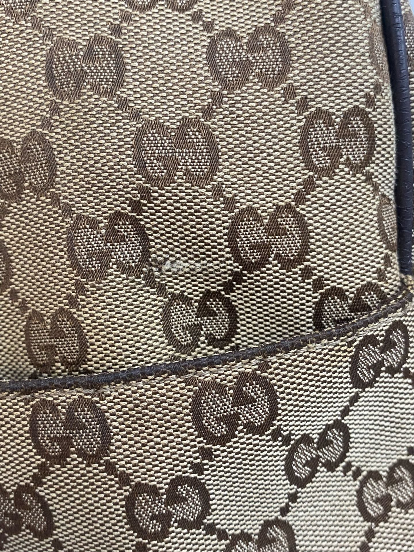Gucci Canvas Beige Tote