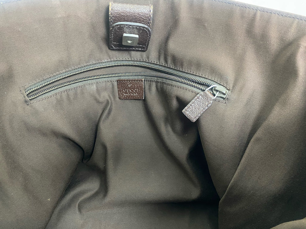 Gucci Canvas Beige Tote