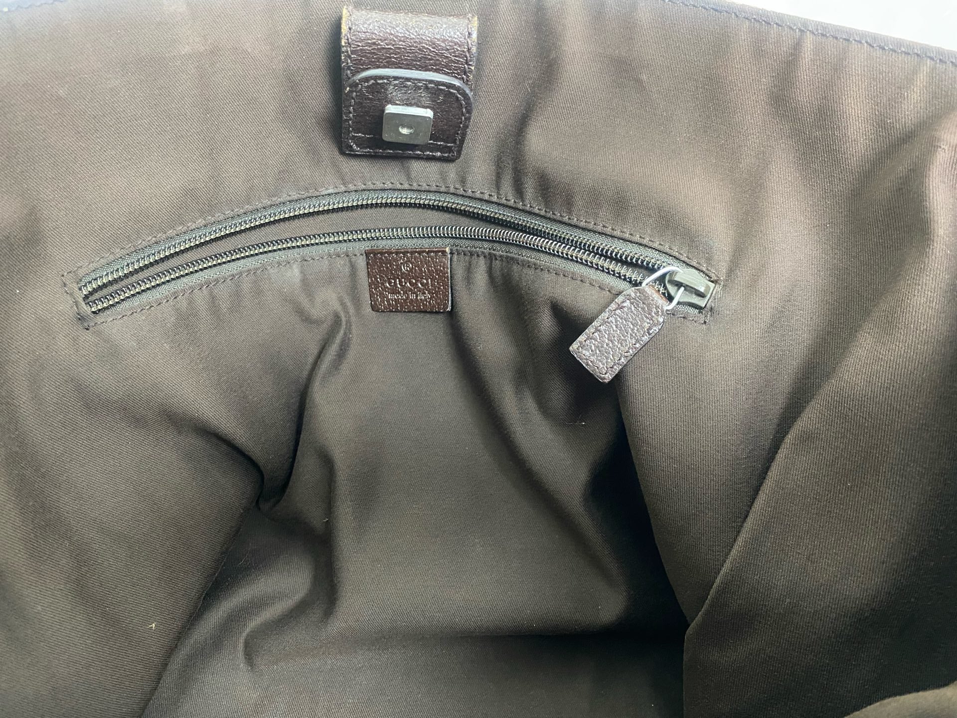 Gucci Canvas Beige Tote