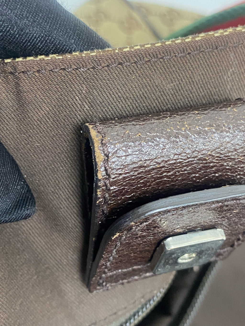 Gucci Canvas Beige Tote
