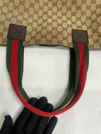 Gucci Canvas Beige Tote