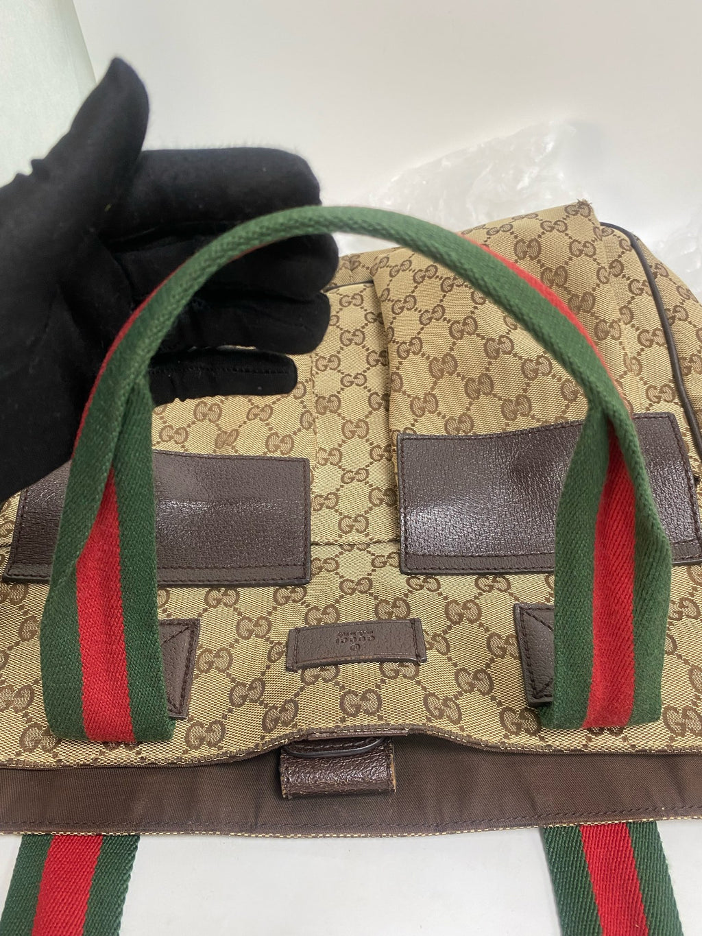 Gucci Canvas Beige Tote