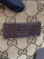 Gucci Canvas Beige Tote